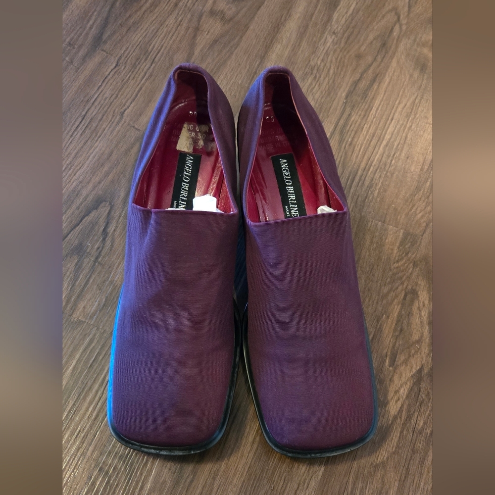 Vintage Immagini Women's shoes Made In ITALY Purple Size 38